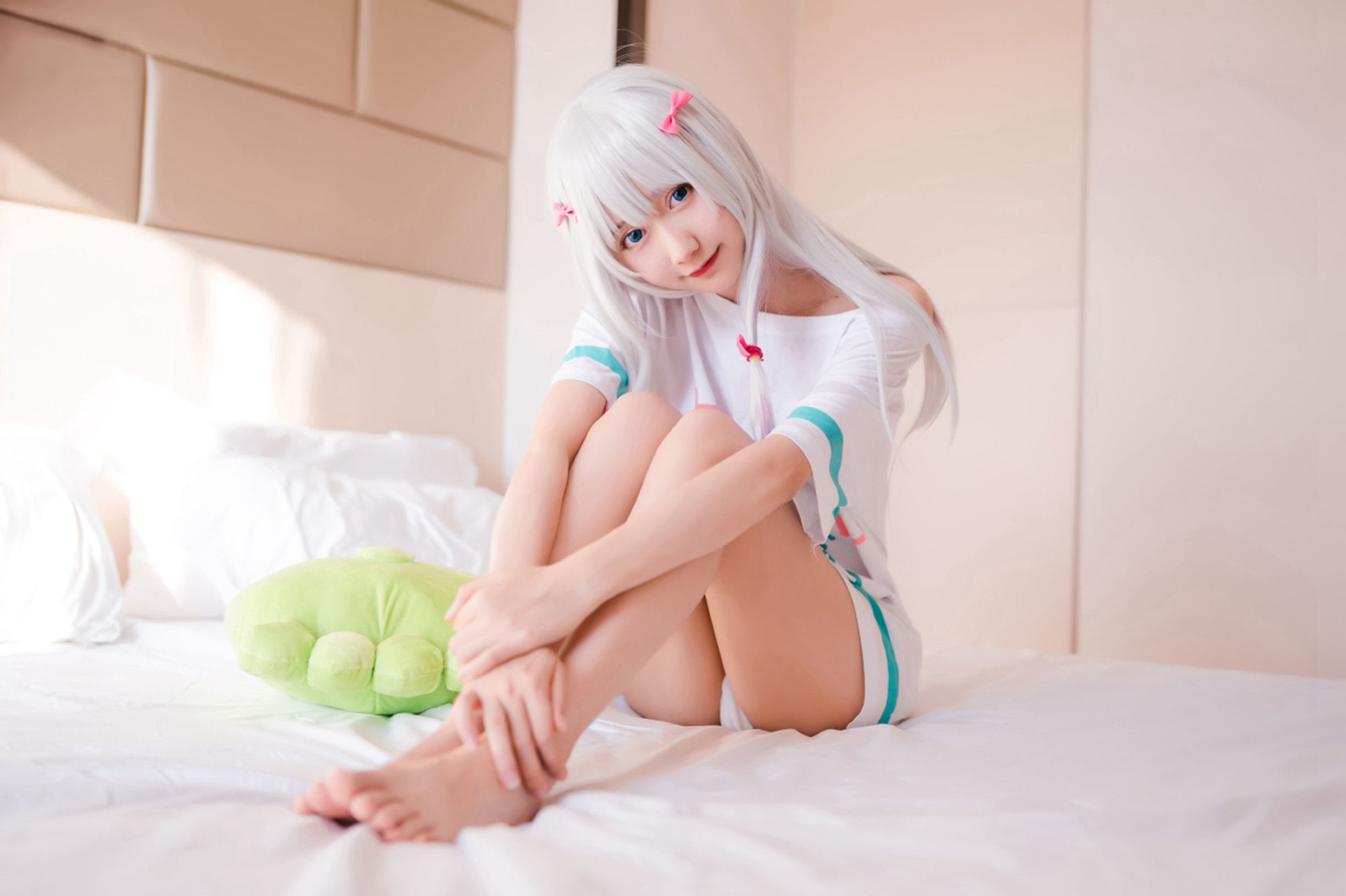[萝莉COS]木绵绵OwO白发魔女插图4
